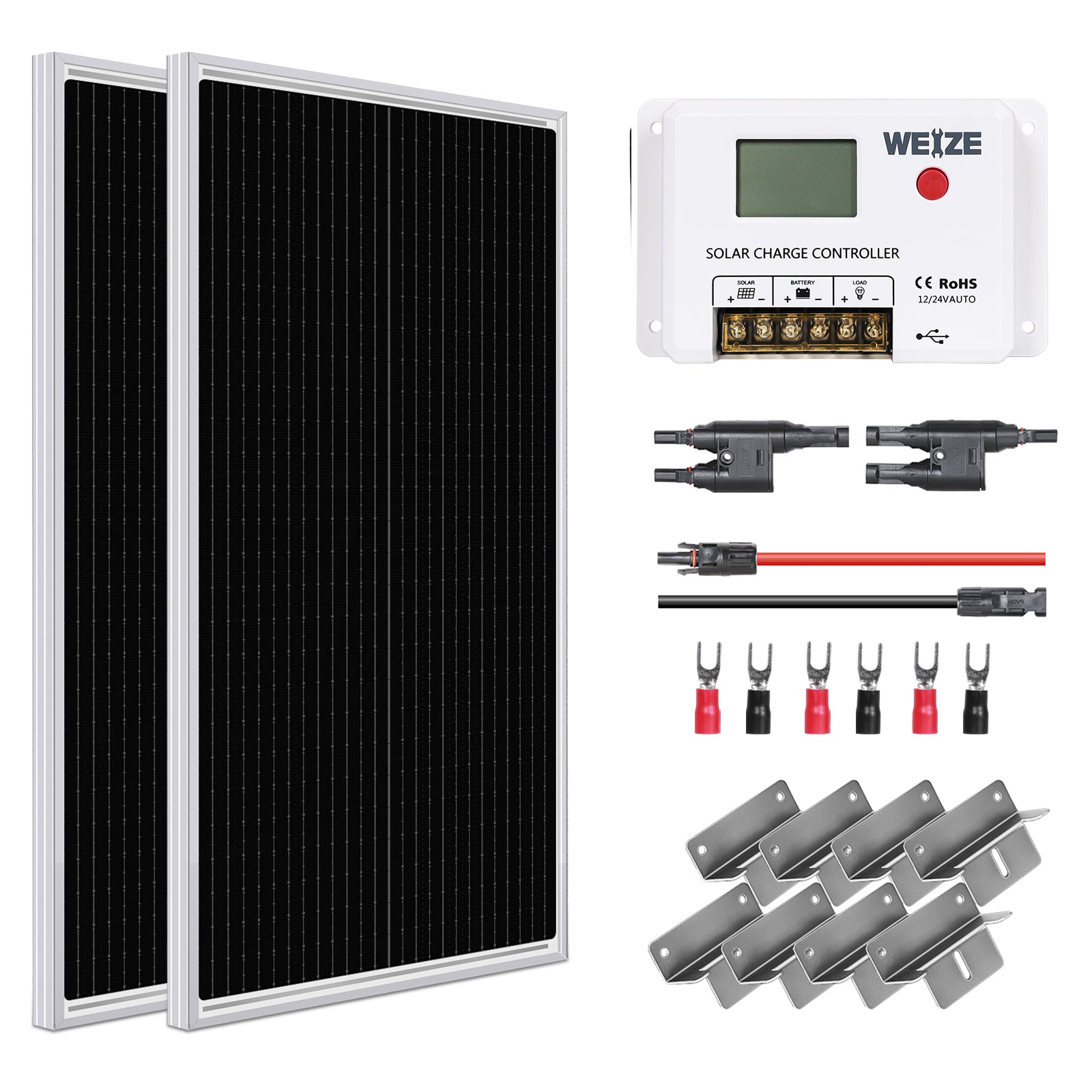 Kit solaire 30 Wc 220 Volts - 250VA - 200 Watts