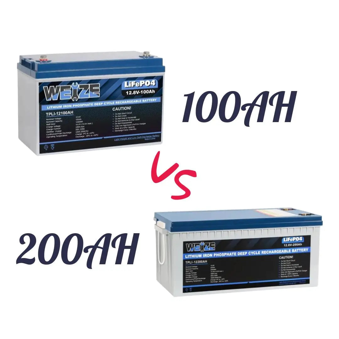 100Ah-vs-200Ah-Batteries-Which-One-Suits-Your-Needs WEIZE