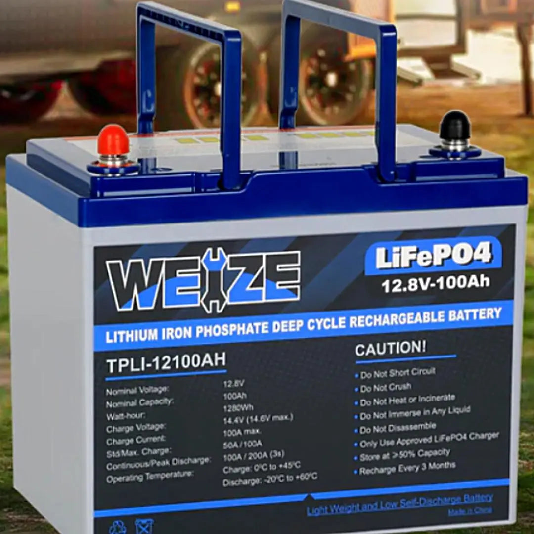 How-Long-Will-a-100Ah-Lithium-Battery-Run-a-12V-Fridge WEIZE