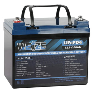 WEIZE LiFePO4 Lithium Camper Vans Batteries - WEIZE