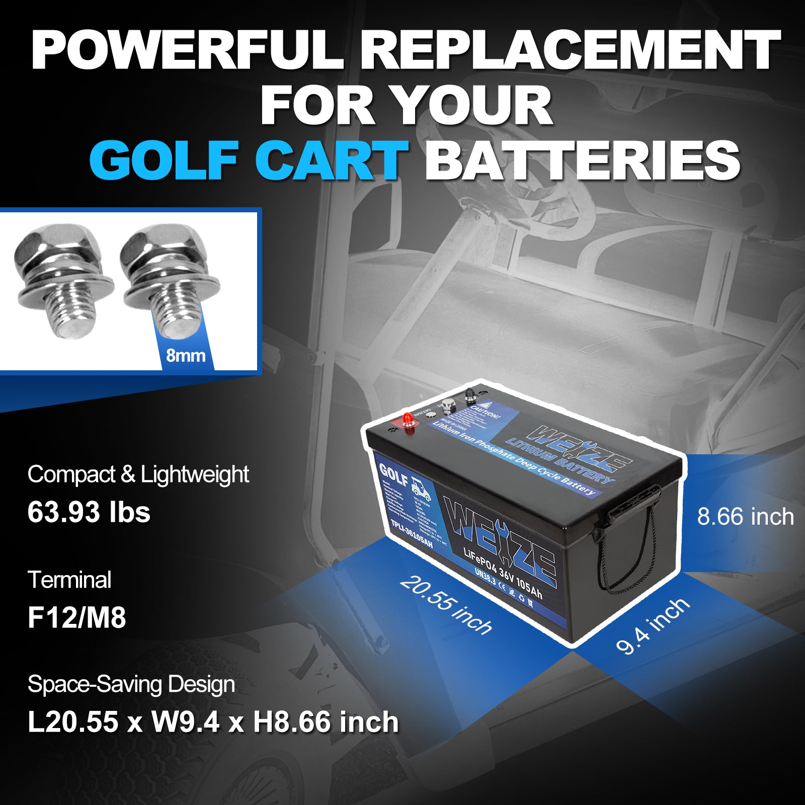 Golf Cart Battery