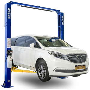 WEIZE Two Post Car Lift 10000 LBS Capacity Clearfloor Vehicle Lifts Single Point Release 2 Post Overhead Auto Truck Tractor Lift 220V 60HZ 1PH 3HP 4.5T - WEIZE