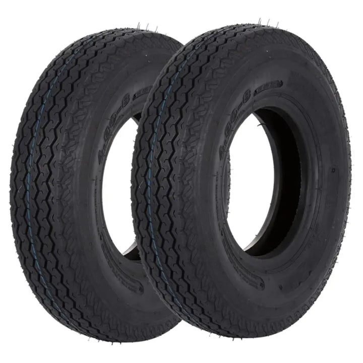 4.8-8 4.8x8 480-8 4.80-8 Tire, Load Range C, 6PR (2-Pack) WEIZE