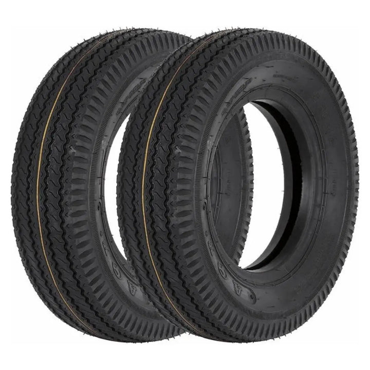 5.30-12 5.3-12 5.3x12 530-12 Trailer Tires, Load Range C, LRC 6PR (2-Pack) WEIZE