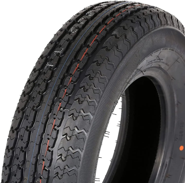 ST205/75R14 Radial Trailer Tire, 8 Ply Load Range D, ST205-75R14 Set of 2 WEIZE