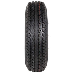 Durun ST175/80R13 Radial Trailer Tire, ST175/80-13 175 80R13, 6 Ply Load Range C, 91N Set of 2 WEIZE