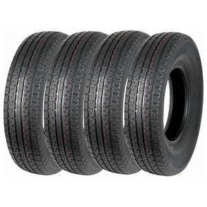 ST235/80R16 Radial Trailer Tire, ST235-80R16 ST 235/80R16, 10 Ply Load Range E, 124N WEIZE