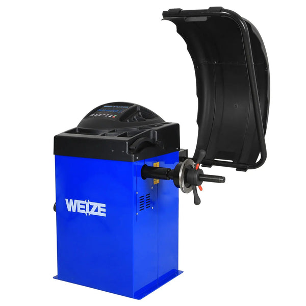 New Heavy Duty Wheel Balancer Tire Balancers Machine with Protective Cover WEIZE