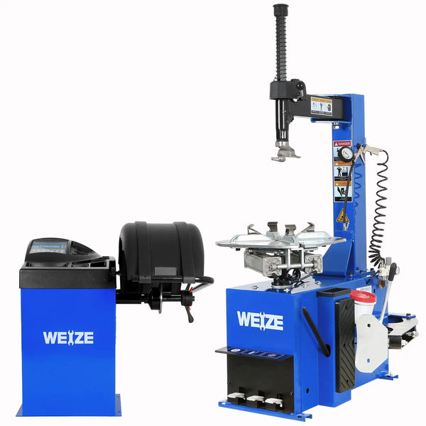 Tire Changer Wheel Changer Machine Wheel Balancer Balancing Machine Combo WEIZE