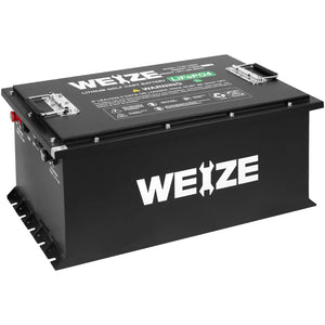 WEIZE Premium 72V 105AH Bluetooth Lithium LiFePO4 Battery for Club Car WEIZE